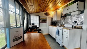 Microwave, oven, stovetop