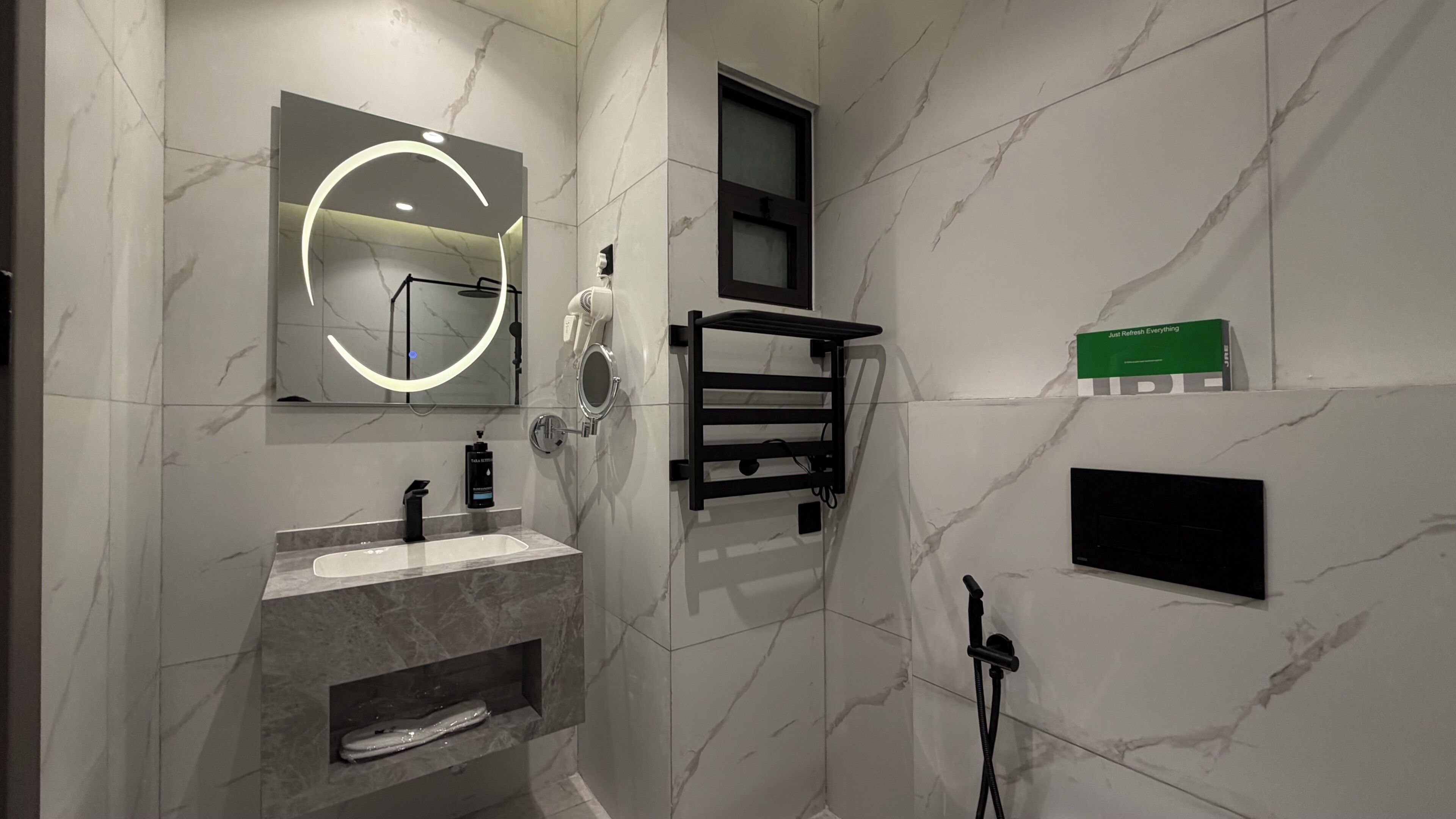 Studio, 1 Schlafzimmer, barrierefrei, Raucher | Badezimmer