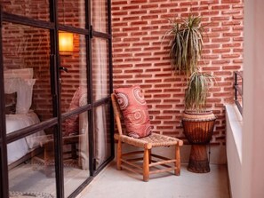 Deluxe Double Room, Balcony, Courtyard View | Property grounds