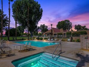 Pool - Modern Fairway Retreat with Pool access in Bermuda Dunes Country Club. (Bermuda Dunes)