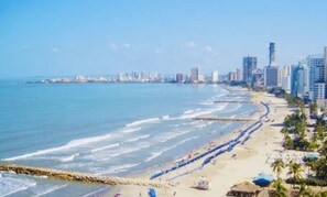 Sun-loungers, beach towels - Apartamento Cartagena 3 alcobas Morros City (Cartagena de Indias)