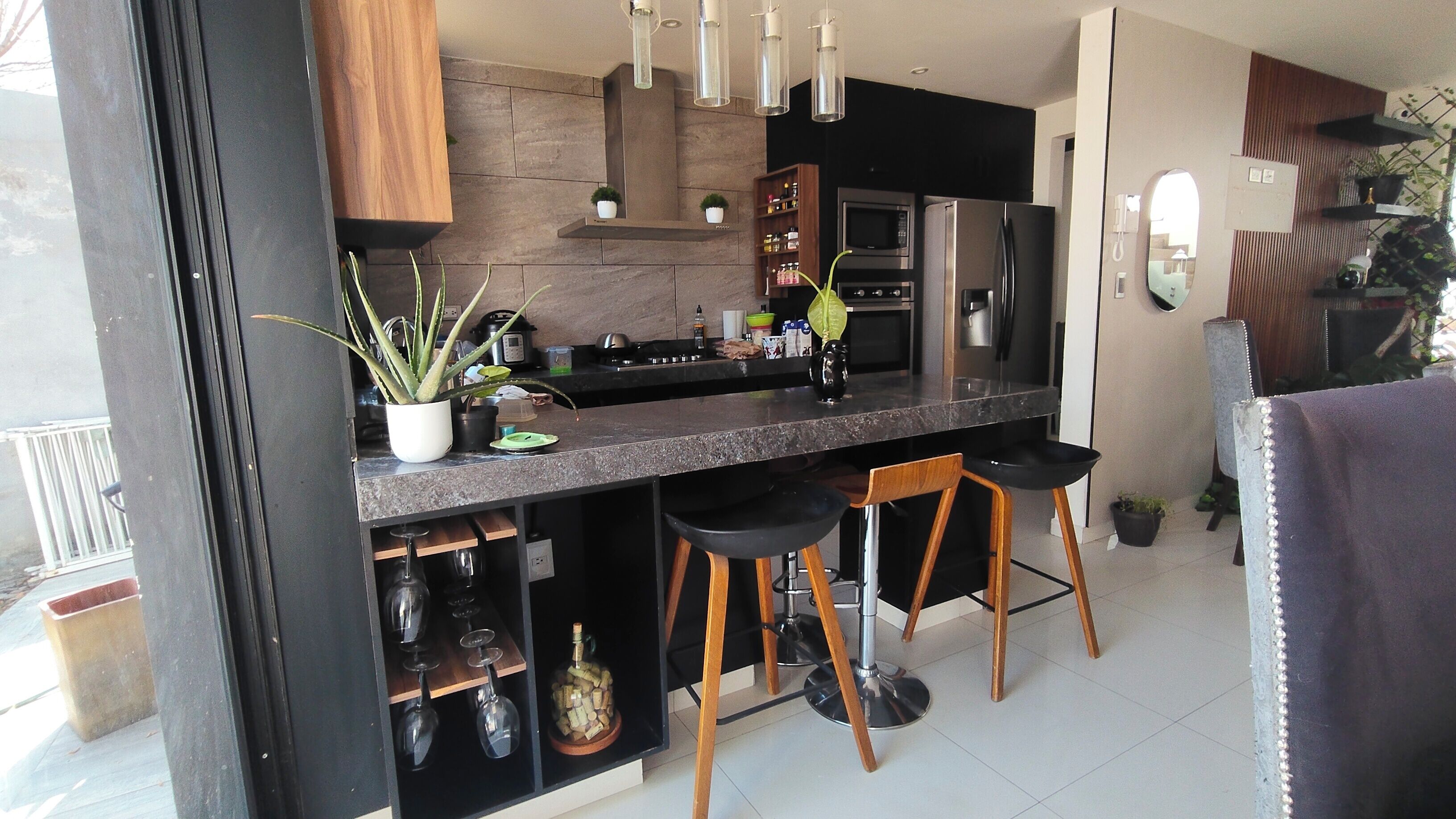 Microwave, oven, stovetop