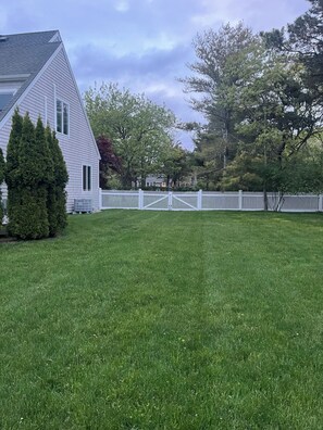 Enceinte de l’hébergement