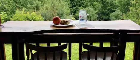 Outdoor dining