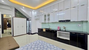 Interior - “Cozy Ground Floor Apartment w/ Kitchen, Sofa & Elevator – Tay Ho” (Hà Nội)