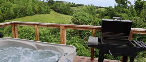 Baignoire à remous extérieure