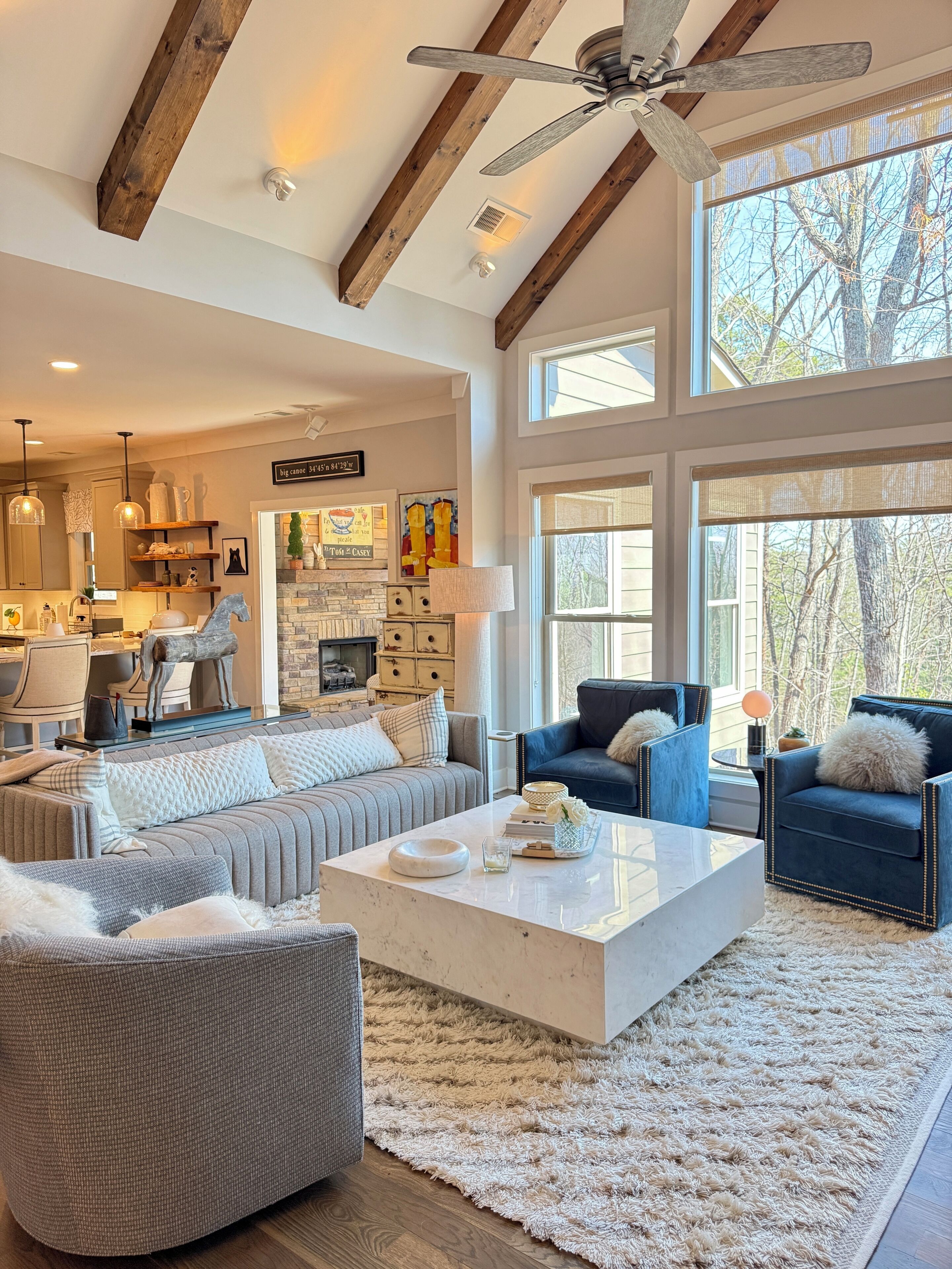 Área de sala de estar