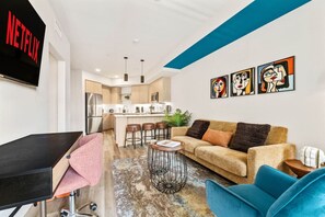 TV, books, offices