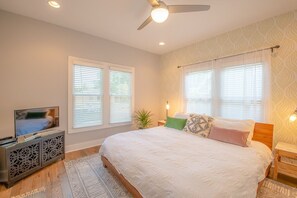 1 Schlafzimmer, Bügeleisen/Bügelbrett, kostenloses WLAN, Bettwäsche