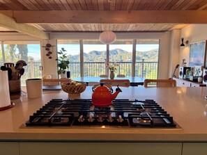 Dining - Spacious Hillside Mid-century Designer Home with Views (Glendale)