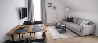 Modern central 2-room apartment for 4 persons