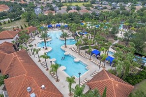 Pool - Luxurious 5 bed Solterra Oasis close to Disney World (Davenport)