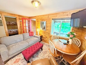 Smart TV - "West View Cabins" on Ostego Lake - Cabin #2 - Waterfront and on Trail 7 (Gaylord)
