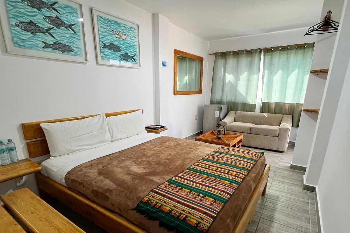 Phòng đôi Deluxe | Khu phòng khách