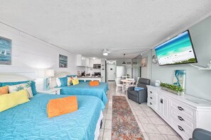 1 chambre, fer et planche à repasser, Wi-Fi gratuit, draps fournis