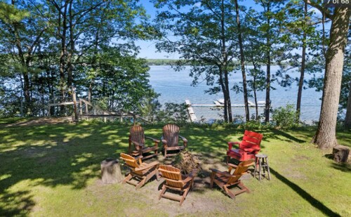 "West View Cabins" on Ostego Lake - All 4 Cabins Together!