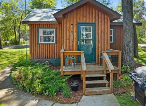 "West View Cabins" on Ostego Lake - All 4 Cabins Together!