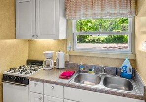 Private kitchen - "West View Cabins" on Ostego Lake - All 4 Cabins Together! (Gaylord)