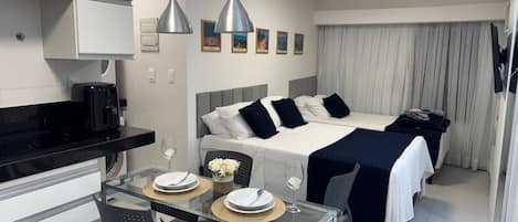 Departamento | Cortinas blackout, tabla de planchar con plancha y wifi gratis