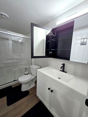 Bathroom - Stylish New 2BR Suite | Private Entry | Quiet, Near Shops & Transit (Winnipeg)