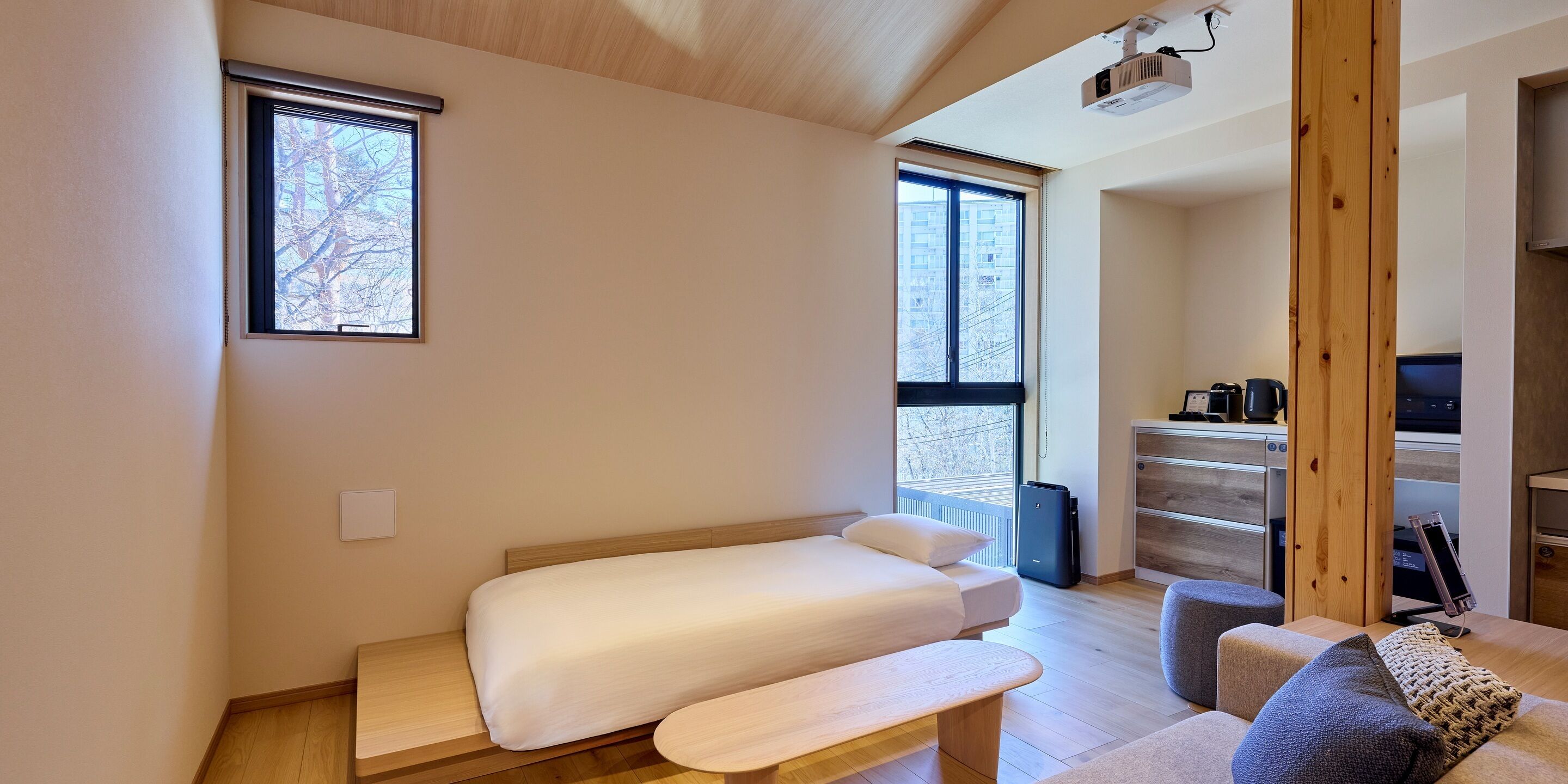 디럭스 듀플렉스, 금연 (B,hotspringbath&sauna,No pets allowed) | 무료 WiFi