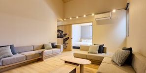 [A] 4 queen + 4 single / hot spring bath and sauna (No pets allowed) | Living area - Rakuten STAY VILLA  Kusatsu Onsen (Kusatsu)