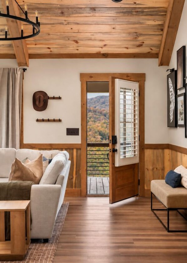 Welcome in! Where warmth, design, and comfort greet you at the door.
