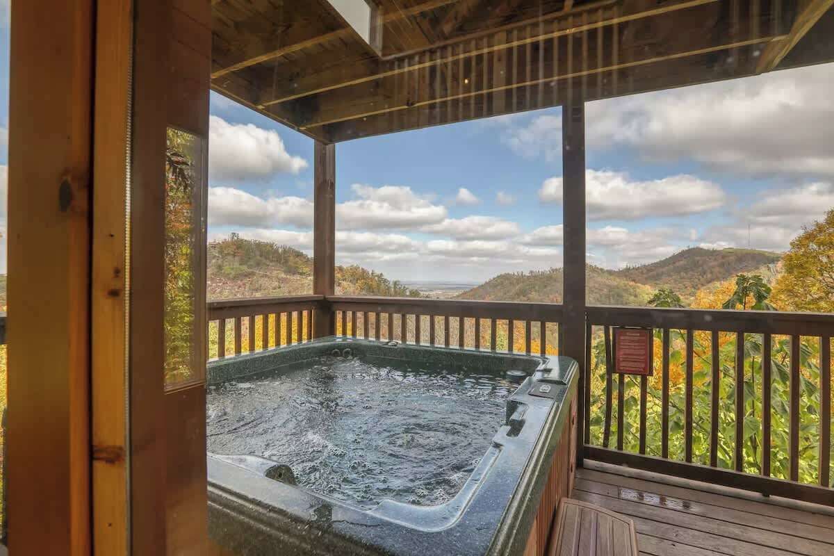 Baignoire à remous extérieure
