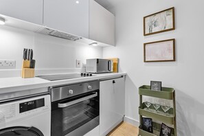 Microwave, oven, stovetop