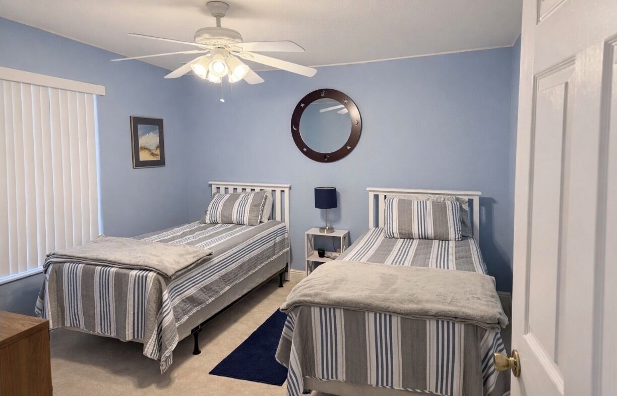 3 habitaciones, tabla de planchar con plancha y wifi gratis 