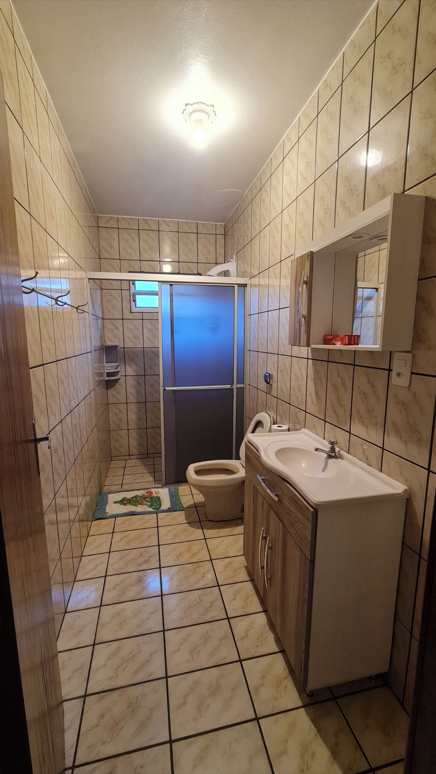 Handtücher, Seife, Toilettenpapier