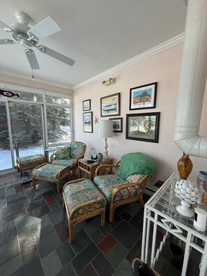 TV, fireplace - Relax & Recharge at the Northern Gateway – Lakeview Retreat in Rouses Point, NY (Rouses Point)