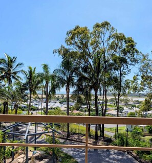 Blick von der Unterkunft