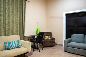 Living area - Casona Abuelos in Merida, perfect location for a family trip. (Merida)