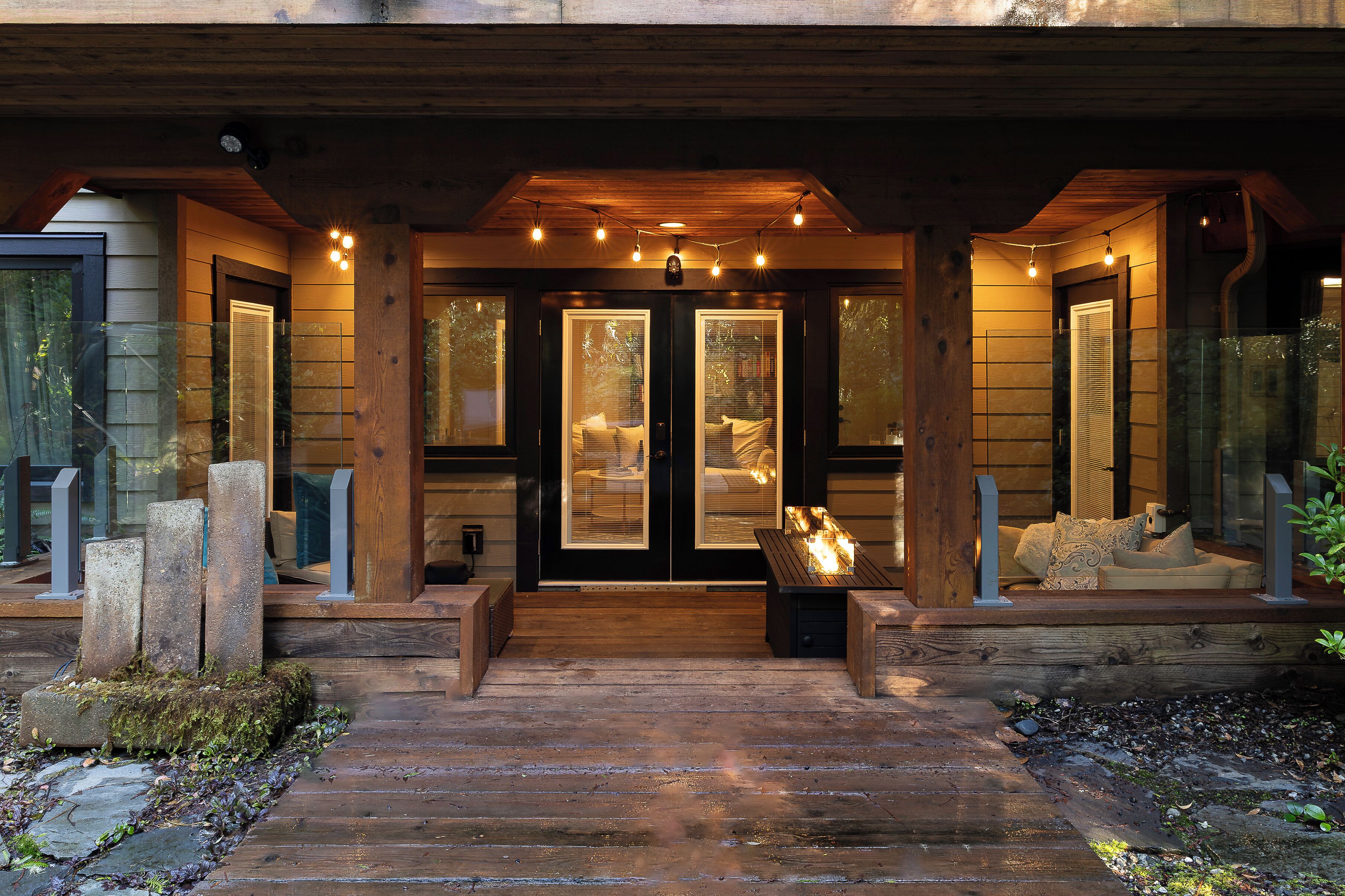 Lyxigt dubbelrum för 1 person - privat badrum - utsikt mot trädgården | Detalj exteriör