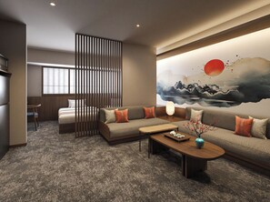 Living area - Premium MONday ASAKUSA ONE (Taito City)