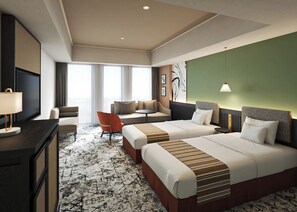 Deluxe Room, Non Smoking | In-room safe, free WiFi, bed sheets - Premium hotel MONday MAIHAMA VIEW II (Edogawa City)