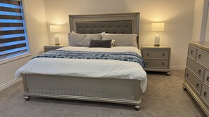4 bedrooms, iron/ironing board, free WiFi, bed sheets