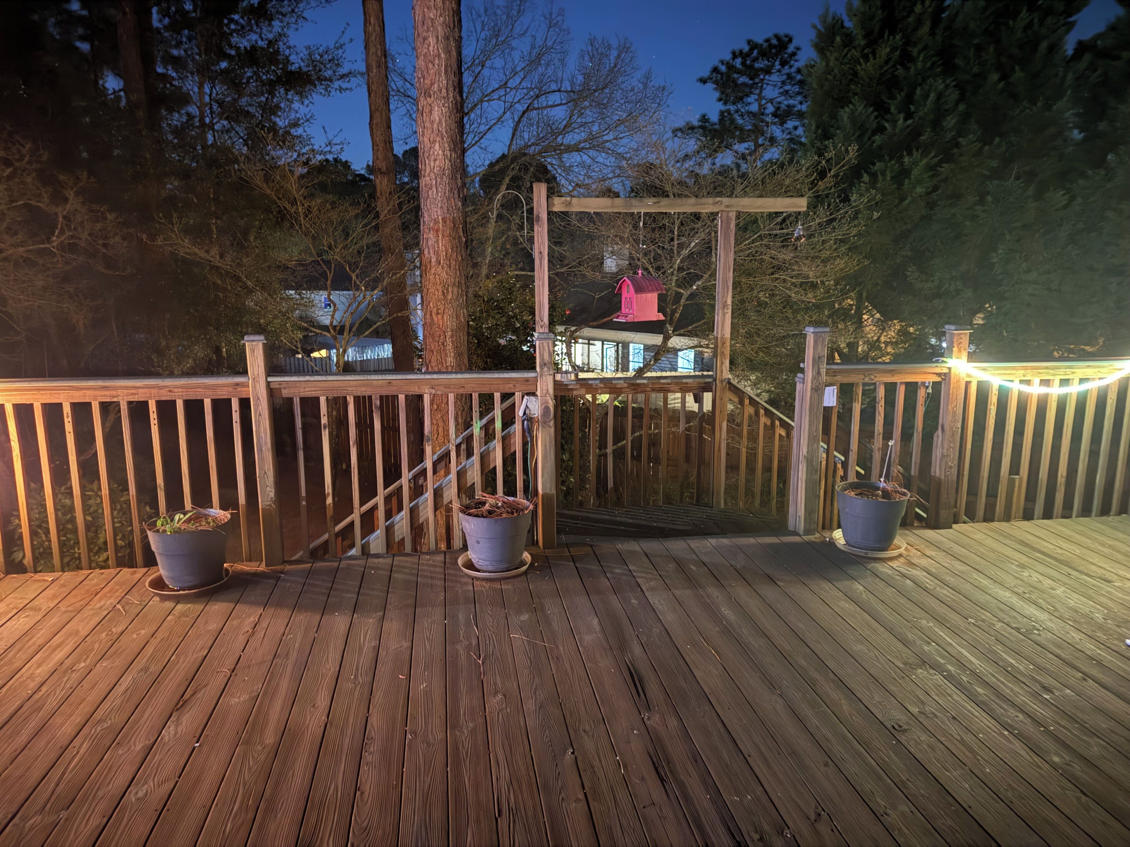 Enceinte de l’hébergement