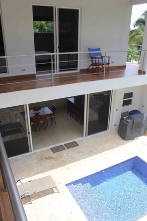 House, 2 Bedrooms, Balcony | Balcony - Villa Bonita, Playa Hermosa (Bahía Ballena)
