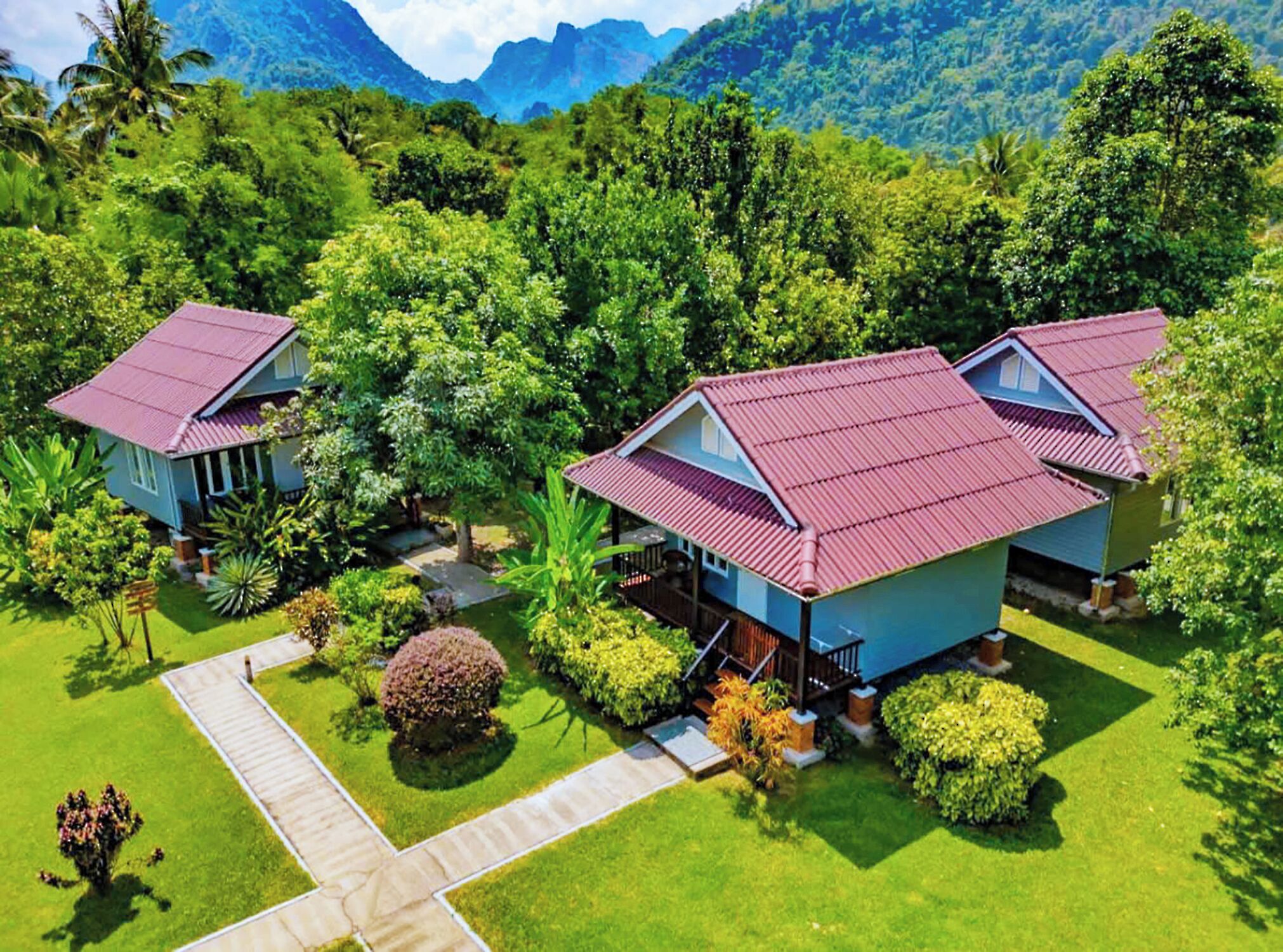 Pemandangan dari properti