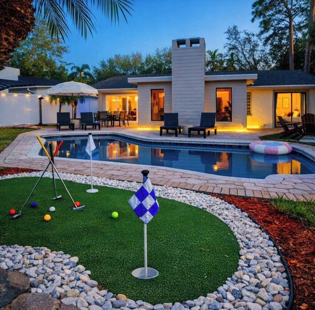 Outdoor pool