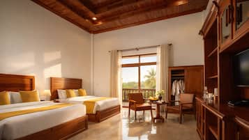 Kamar Royal, 2 Tempat Tidur Queen, Bebas Asap Rokok, pemandangan kota | Pemandangan dari kamar