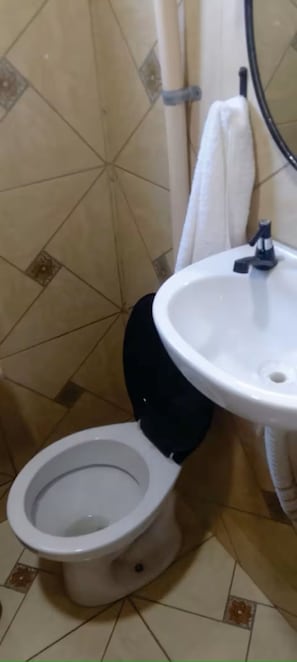 Towels, soap, toilet paper - Unit 9 - Suite Imai (São João Nepomuceno)