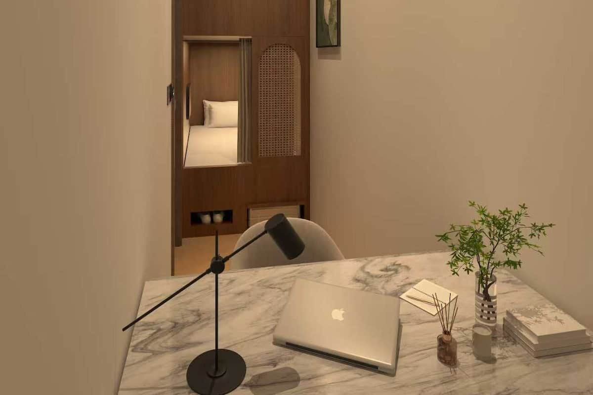 Phòng đôi trung tâm thành phố, quang cảnh thành phố