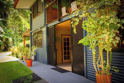 Luxury Rainforest Studio with Moroccan-Inspired Design & Lush Gardens