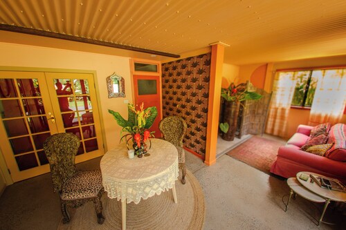 Luxury Rainforest Studio with Moroccan-Inspired Design & Lush Gardens