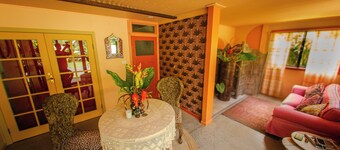 Luxury Rainforest Studio with Moroccan-Inspired Design & Lush Gardens
