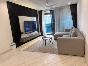 Living area - Axon Residences KLCC By Leo (Kuala Lumpur)