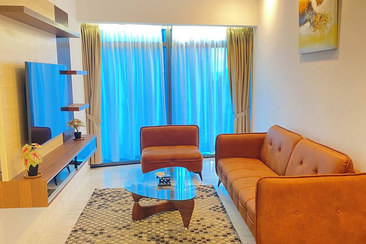 Appartement Supérieur, vue ville | Coin séjour